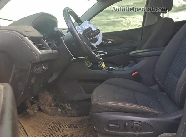 3GKALTEV8JL256655 2018 GMC TERRAIN Белый Вид салона спереди