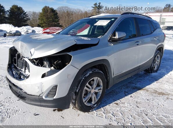 3GKALTEV8ML335876 2021 GMC TERRAIN Серебряный 