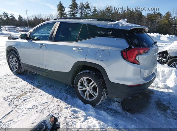 3GKALTEV8ML335876 2021 GMC TERRAIN Серебряный Задняя левая четверть