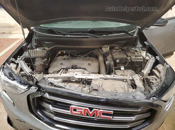 3GKALTEX4KL158760 2019 GMC TERRAIN Gray Vista del compartimento del motor