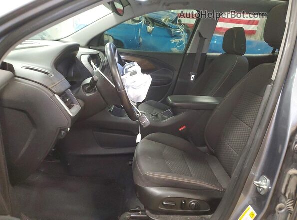 3GKALTEX4KL158760 2019 GMC TERRAIN Gray Vista interior delantera