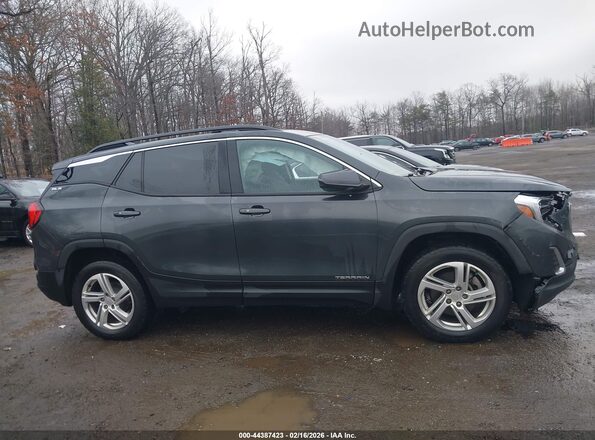 3GKALTEX8JL237170 2018 GMC TERRAIN Gray უკანა სალონის ხედი