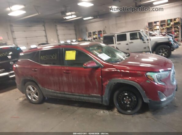 3GKALTEXXKL261732 2019 GMC TERRAIN Красный Вид задней части салона