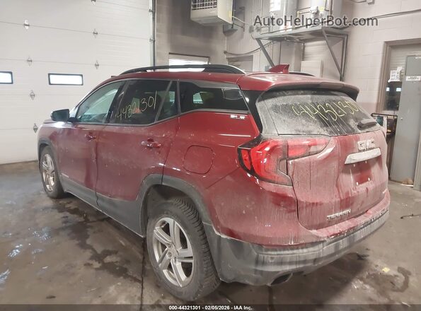 3GKALTEXXKL261732 2019 GMC TERRAIN Красный Задняя левая четверть