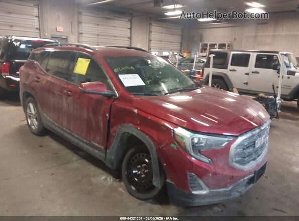 3GKALTEXXKL261732 2019 GMC TERRAIN Красный Передняя правая четверть