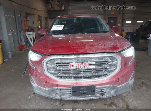 3GKALTEXXKL261732 2019 GMC TERRAIN Красный Вид щитка приборов