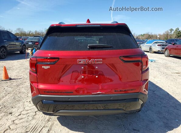 3GKALUEGXSL192076 2025 GMC TERRAIN Красный Вид сзади