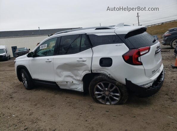 3GKALVEG9RL307332 2024 GMC TERRAIN Белый Задняя левая четверть
