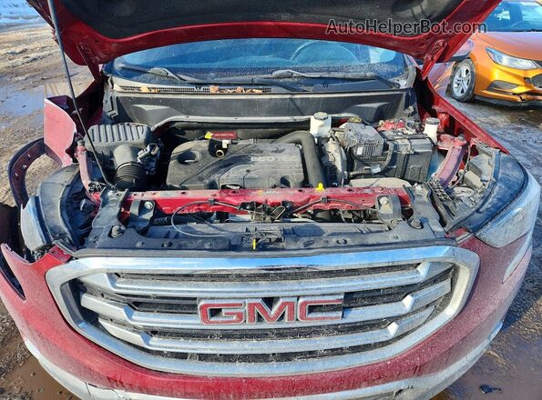3GKALVEV3KL317763 2019 GMC TERRAIN Бордовый Вид подкапотного пространства