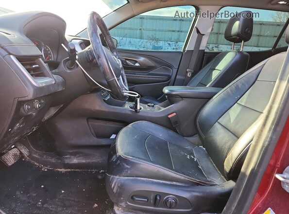 3GKALVEV3KL317763 2019 GMC TERRAIN Бордовый Вид салона спереди