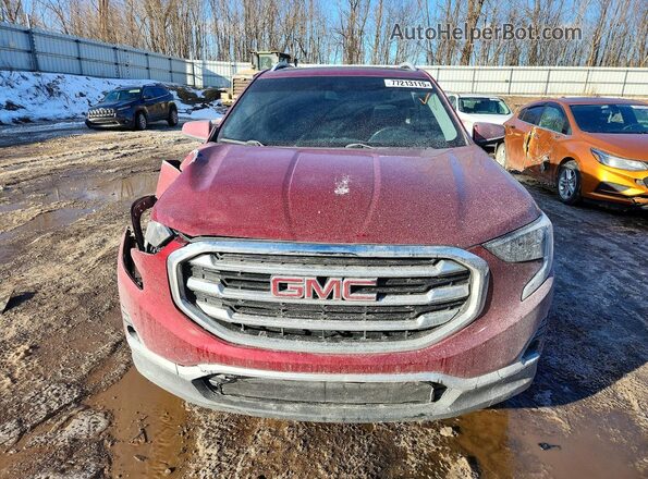 3GKALVEV3KL317763 2019 GMC TERRAIN Бордовый Вид спереди
