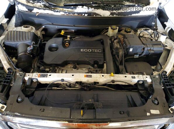 3GKALVEV4KL335074 2019 GMC TERRAIN Белый Вид подкапотного пространства