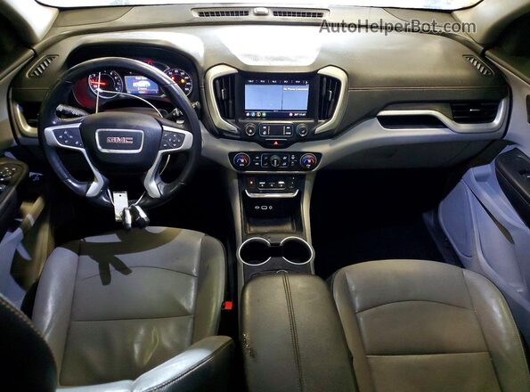 3GKALVEV4KL335074 2019 GMC TERRAIN Белый Вид панели приборов