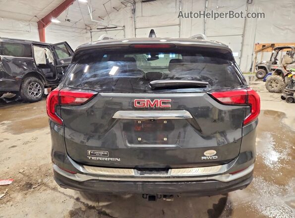 3GKALVEV6ML346791 2021 GMC TERRAIN Gray Вид ззаду