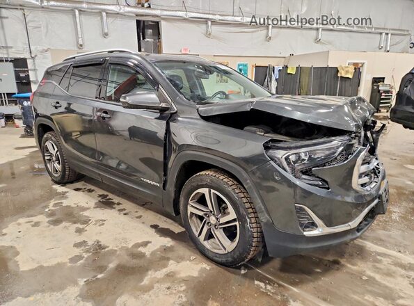 3GKALVEV6ML346791 2021 GMC TERRAIN Gray Передня права чверть