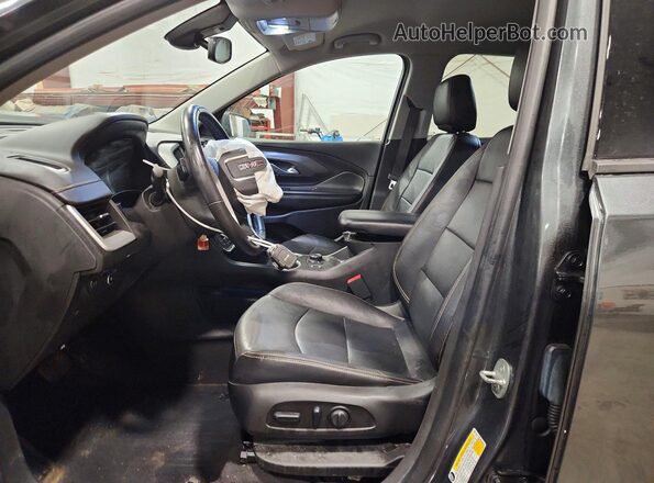 3GKALVEV6ML346791 2021 GMC TERRAIN Gray Вид салону спереду
