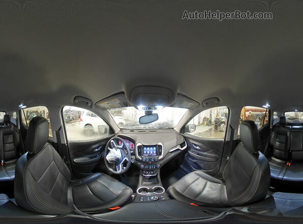 3GKALVEV6ML346791 2021 GMC TERRAIN Gray Панорамний вид салону 360°