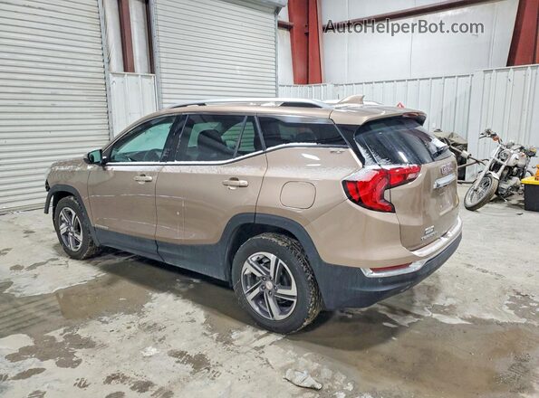 3GKALVEV7KL127089 2019 GMC TERRAIN Tan Trasero izquierdo