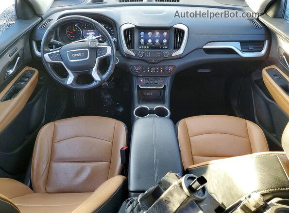 3GKALVEV7KL127089 2019 GMC TERRAIN Tan Vista del salpicadero