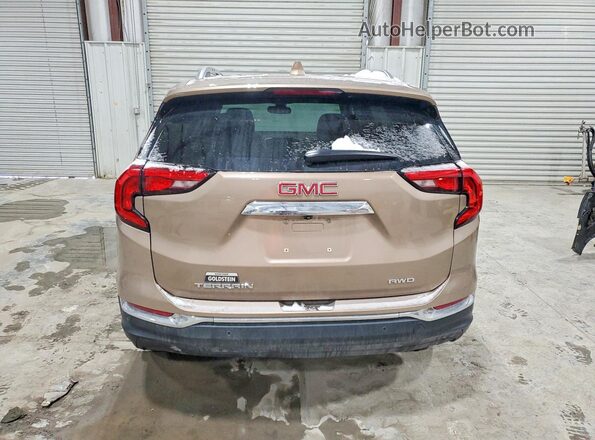 3GKALVEV7KL127089 2019 GMC TERRAIN Tan Vista trasera