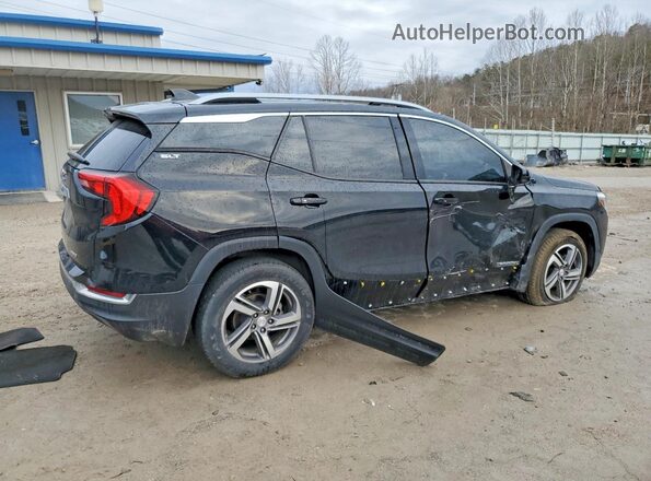 3GKALVEV7ML355046 2021 GMC TERRAIN Черный Задняя правая четверть