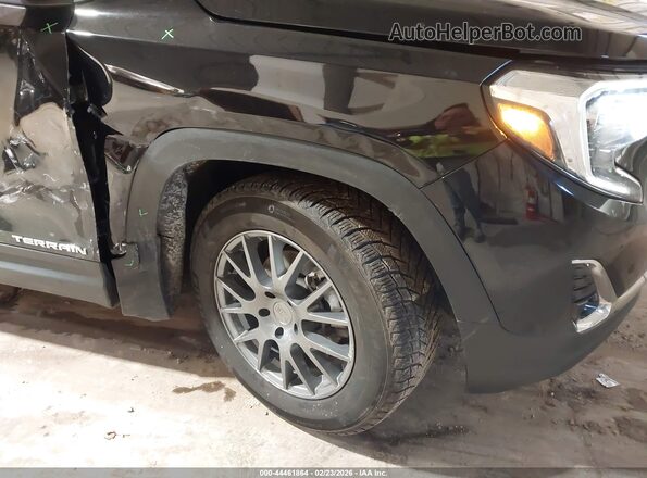 3GKALVEV8JL243285 2018 GMC TERRAIN Черный Вид спереди