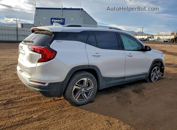 3GKALVEVXML401002 2021 GMC TERRAIN Белый Задняя правая четверть