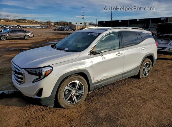 3GKALVEVXML401002 2021 GMC TERRAIN Белый Передняя левая четверть