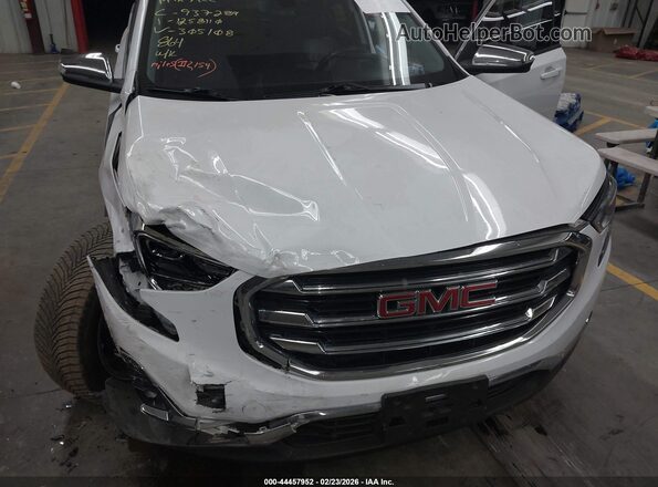3GKALVEX0JL303108 2018 GMC TERRAIN Белый Вид спереди