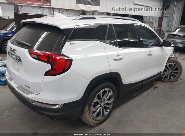 3GKALVEX0JL303108 2018 GMC TERRAIN Белый Задняя правая четверть