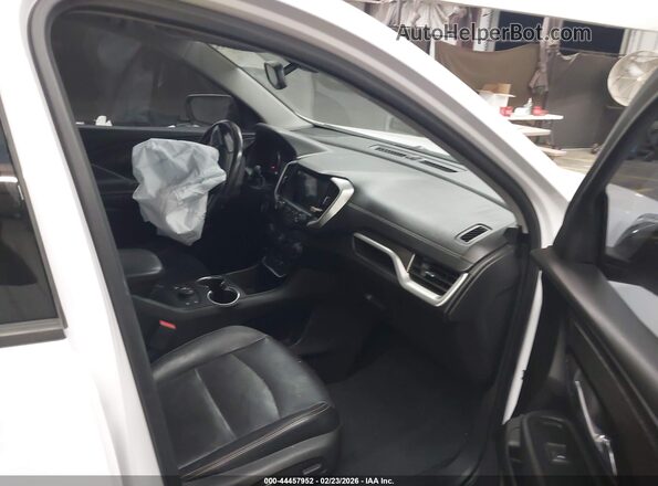 3GKALVEX0JL303108 2018 GMC TERRAIN Белый Вид салона спереди