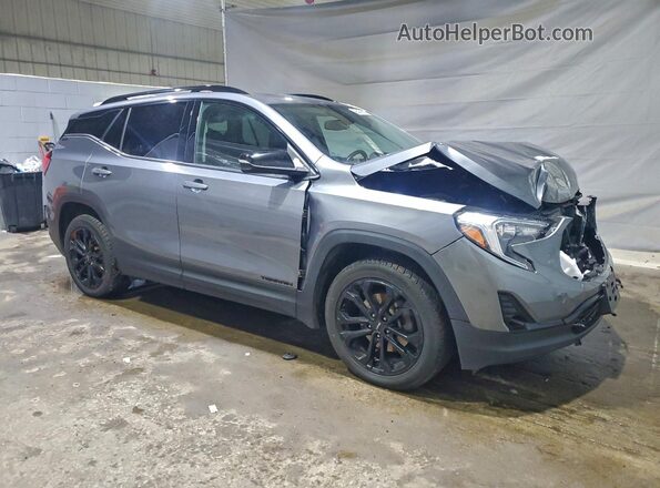 3GKALVEX2KL398305 2019 GMC TERRAIN Серый Передняя правая четверть