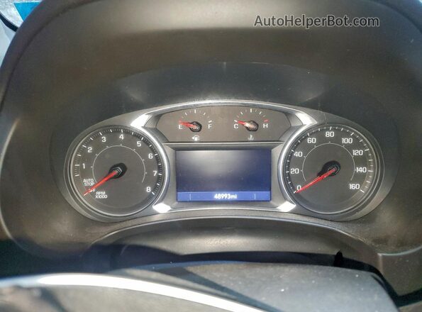 3GKALVEX2KL398305 2019 GMC TERRAIN Серый Вид щитка приборов