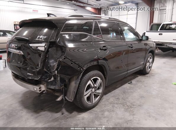 3GKALWEU4JL293663 2018 GMC TERRAIN Черный Задняя правая четверть