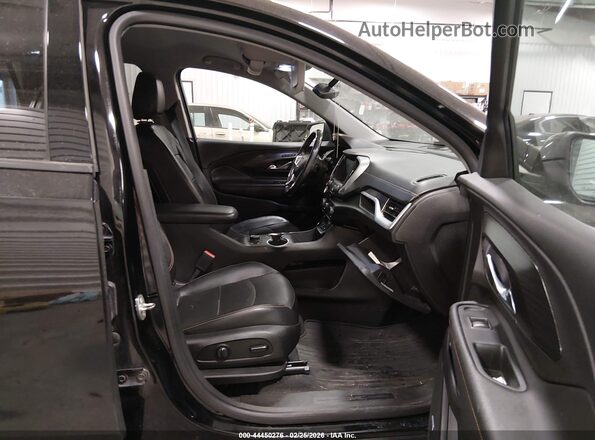 3GKALWEU4JL293663 2018 GMC TERRAIN Черный Вид салона спереди