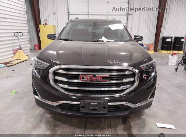 3GKALWEU4JL293663 2018 GMC TERRAIN Черный Вид щитка приборов