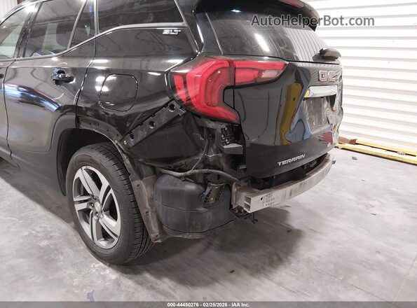 3GKALWEU4JL293663 2018 GMC TERRAIN Черный Вид спереди