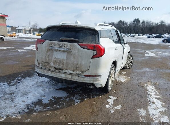 3GKALXEX5JL249008 2018 GMC TERRAIN Белый Задняя правая четверть