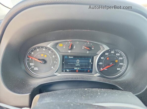 3GKALXEX9JL235953 2018 GMC TERRAIN Серый Вид щитка приборов