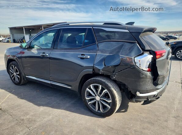 3GKALXEX9JL235953 2018 GMC TERRAIN Серый Задняя левая четверть