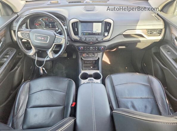 3GKALXEX9JL235953 2018 GMC TERRAIN Серый Вид панели приборов