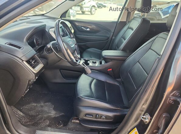 3GKALXEX9JL235953 2018 GMC TERRAIN Серый Вид салона спереди