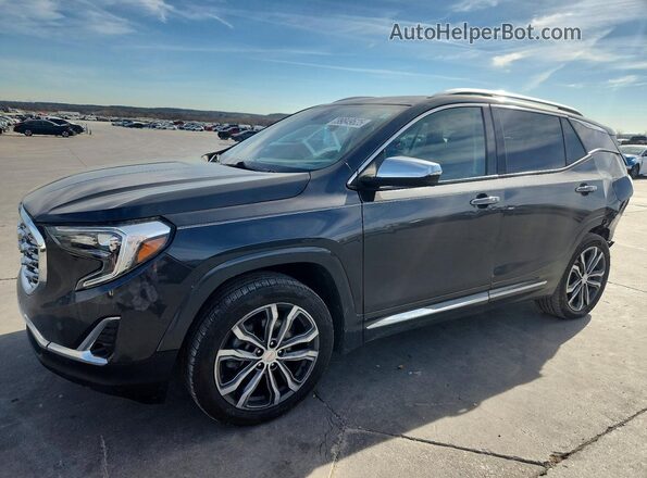 3GKALXEX9JL235953 2018 GMC TERRAIN Серый Передняя левая четверть