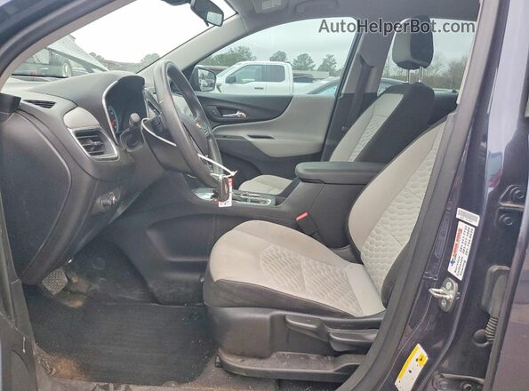 3GNAXHEV5JS609668 2018 CHEVROLET EQUINOX Синий Вид салона спереди