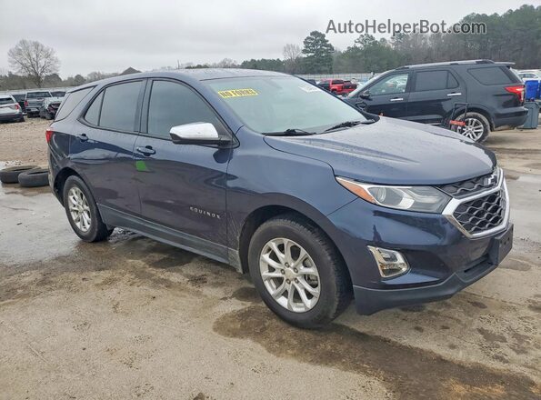 3GNAXHEV5JS609668 2018 CHEVROLET EQUINOX Синий Передняя правая четверть