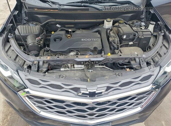 3GNAXHEV5JS609668 2018 CHEVROLET EQUINOX Синий Вид подкапотного пространства