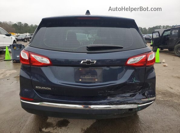 3GNAXHEV5JS609668 2018 CHEVROLET EQUINOX Синий Вид сзади
