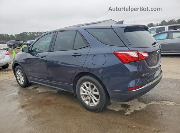 3GNAXHEV5JS609668 2018 CHEVROLET EQUINOX Синий Задняя левая четверть