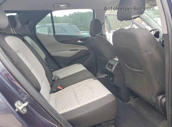 3GNAXHEV5JS609668 2018 CHEVROLET EQUINOX Синий Вид задней части салона