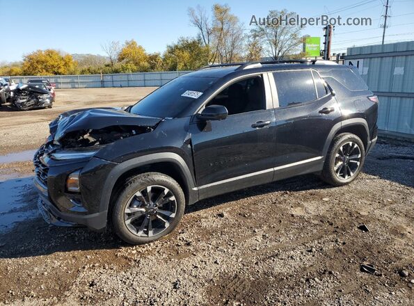 3GNAXLEG1SL132995 2025 CHEVROLET EQUINOX Черный Передняя левая четверть